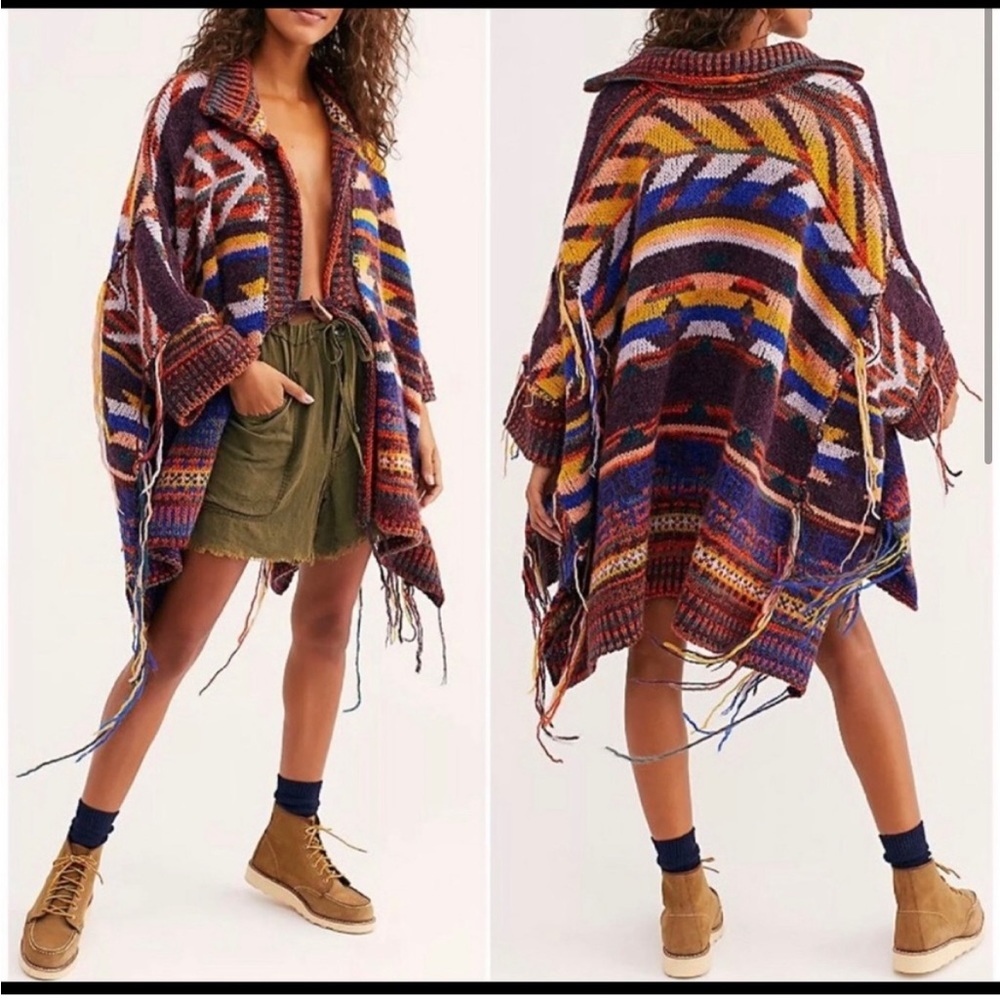 Free People Follow The Arrow Poncho
